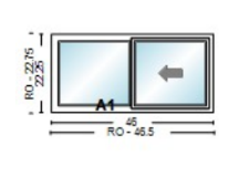 Simonton single slider 